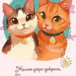 Кот и кошка